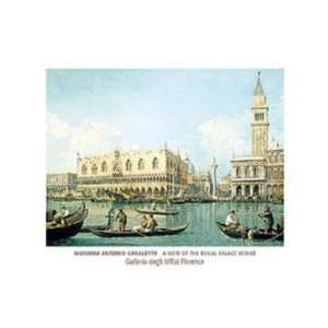  Venice by Giovanni Antonio Canaletto 36x24