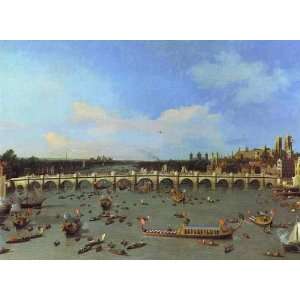  Hand Made Oil Reproduction   Canaletto   32 x 24 inches 