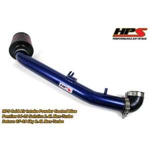 07 08 09 Saturn Sky 2.4L Non Turbo HPS Cold Air Intake Powder Coated 