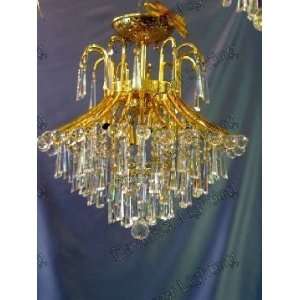  Chandelier 30% lead Crystal # YD2006L7ag Size w31 x h37 