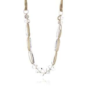  Adia by Adia Kibur Faceted Lucite Necklace Jewelry