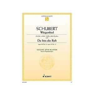  Wiegenlied/du Bist Die Ruh Composer Franz Schubert Sports 