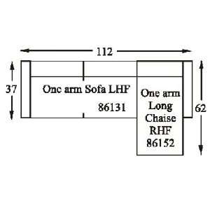   Arrangement (2 pieces) (Price is for Sectional Sofa Arrangement only