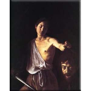    David 24x30 Streched Canvas Art by Caravaggio