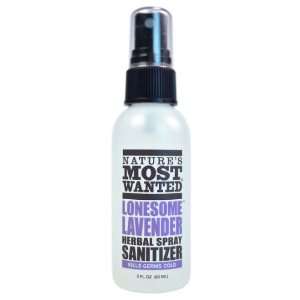  Natures Most Wanted   Lonesome Lavender   Hand Sanitizer 