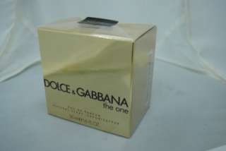 The One by Dolce & Gabbana for Women 1.7oz/50ml EDP NEW  