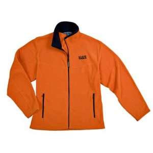   96612ORG S Klein Fleece Jacket   Mens Orange, Small