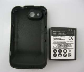 3500mAh Extended Battery Door Cover for HTC WILDFIRE S  