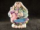 Collectible Glass Easter Bunny  