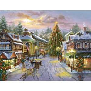  Christmas Eve 500pc Jigsaw Puzzle: Toys & Games
