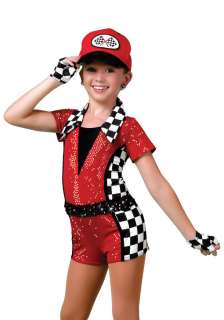 WISH COME TRUE Speed Racer Dance Pageant Costume Child Small  