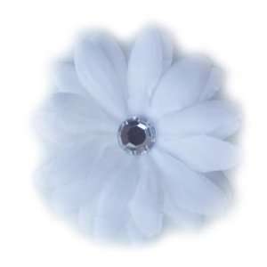  Small White Daisy Flower Clip: Health & Personal Care