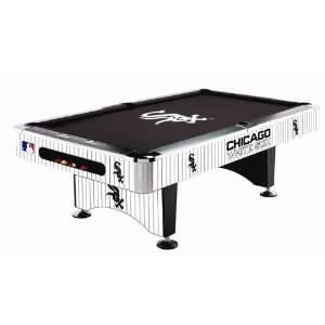  Chicago White Sox Team Logo 8 Foot Pool Table: Sports 