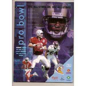  2001 NFL AFC NFC Pro Bowl Program All Star Game 