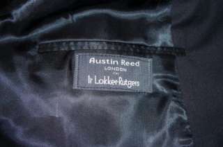 WH 44L Austin Reed London for Lokker Rutgers Blue Suit Jacket  