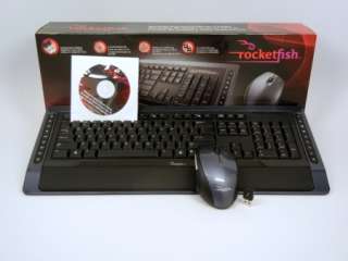 Rocketfish Wireless Keyboard and Mouse combo USB RF RCMBO2   Not 