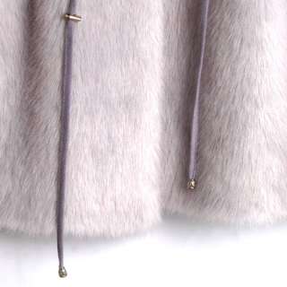 DHL!Faux Mink Fur Women Winter Coat Jacket DU.MALLEXE  