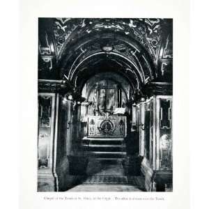   Vatican Italy Historic Ceiling   Original Halftone Print Home