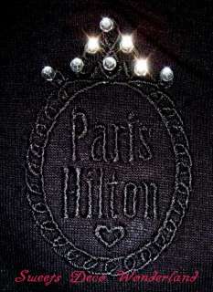 100% Auth Paris Hilton Black Chain Tunic Tank Top BNWT  