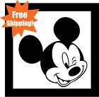 winking Mickey Mouse vinyl decal