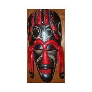  African Hand Crafted Wall Art Tribal Mask 