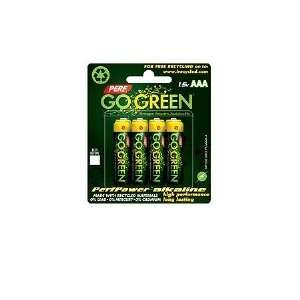  PerfPower Go Green AAA Alkaline Batteries 8 Pack 
