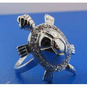  STERLING SILVER TURTLE RING 925 STERLING SILVER SIZE 6 