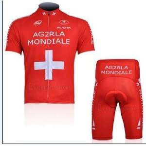 2011 the hot new model (AG2R) Set short sleeved jersey tenacious of 