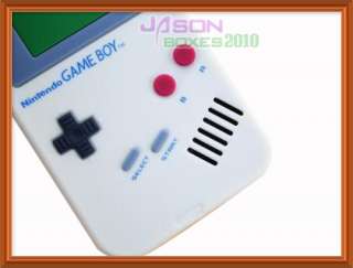   FOR Iphone 4S 4 Nintendo Game Boy Silicone Case WHITE Color  