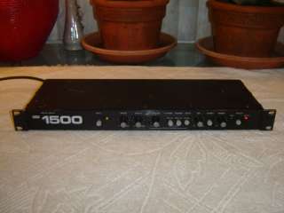 MXR 1500 Digital Delay, Model 190, Vintage 80s Rack  