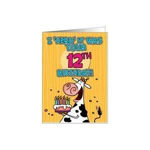    I herd it was your birthday   12 years old Card: Toys & Games