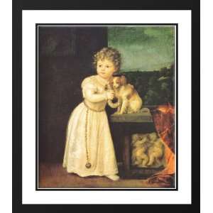   28x32 Framed and Double Matted Clarice Strozzi