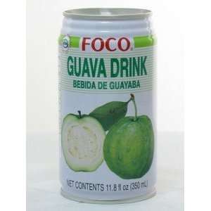 Foco Guava Juice 11.8 oz Can Grocery & Gourmet Food