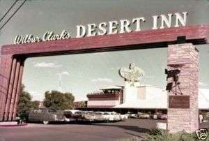 Desert Inn Casino Las Vegas Nevada 1950s Wilbur Clark  