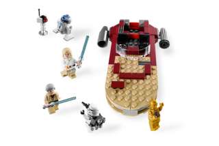 Lego Star Wars Lukes Landspeeder 8092 new 6 minifig R2 D2 Droid C 3PO 