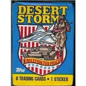  Desert Storm Trading Cards w/1 sticker: Sports & Outdoors