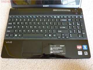 Sony Vaio VPC EE31FX laptop PCG 61611L 15.6 xBrite LCD, ATi Radeon 