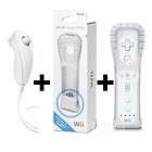 Remote Nunchuck + Wiimote Controller + Motion Plus For Nintendo Wii 