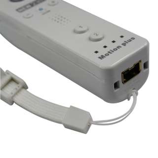 White remote with Built in motion plus for Nintendo wii  