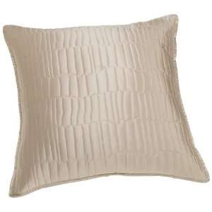  Waterford Rory Quilted European Sham, Ivory/Gold