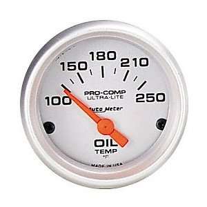 Auto Meter 4447 Ultra Lite 2 5/8 140 300 F Short Sweep Electric Oil 