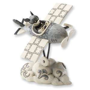  Disney Traditions Mickey In Airplane Figurine Jewelry