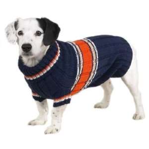  Varsity Turtleneck Dog Sweater   Small: Pet Supplies