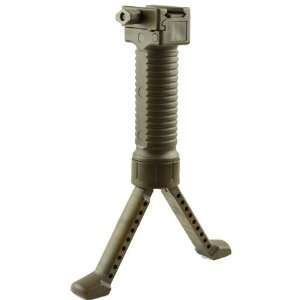 Tactical Milsim Airsoft Paintball Picatinny Weaver Grip & Bipod 