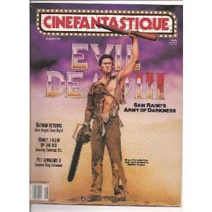   MAGAZINE AUGUST 1992 EVIL DEAD CAMPBELL 