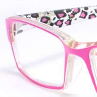  Cheetah Pattern Reading Glasses Cute Classic Designer Frame Fashions