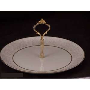    Fine China Japan Queens Brocade Hostess Tray: Kitchen & Dining