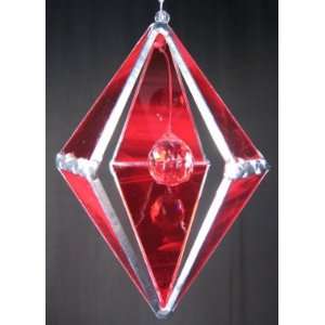   Dancer   Crystal Ball Glass Prism   Red Stained Glass: Everything Else