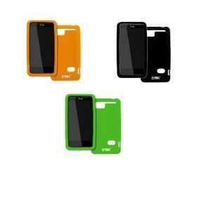  EMPIRE HTC Holiday 3 Pack of Silicone Skin Case Covers 