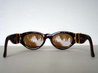 Vintage GIANNI VERSACE MEDUSA 617/B Sunglasses Italy Biggie Notorious 